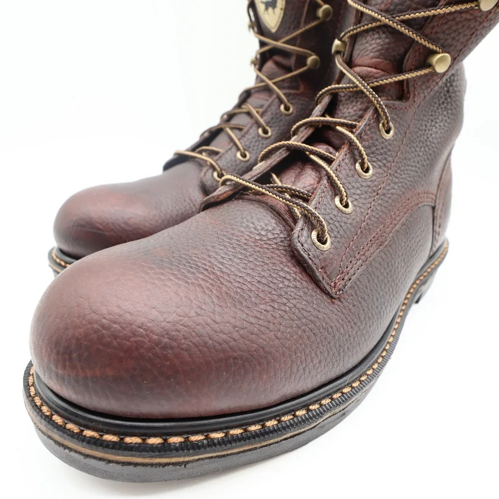 Irish Setter Boots Mens 9.5 D Farmington Leather Work 83803 Soft Toe NIB